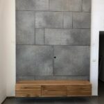 חיפוי לקיר בסלון